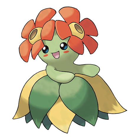 Official Bellossom artwork - cute Bellossom Pokémon card collector guide