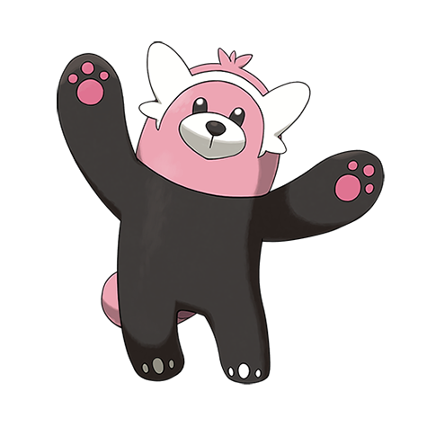 Official Bewear artwork - cute Bewear Pokémon card collector guide