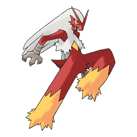 Blaziken Shiny palette