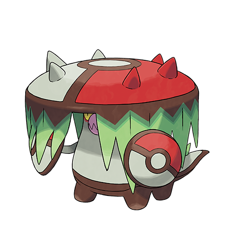 Official Brute Bonnet artwork - cute Brute Bonnet Pokémon card collector guide