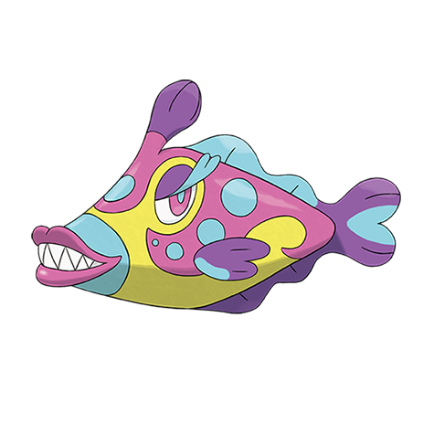 Official Bruxish artwork - cute Bruxish Pokémon card collector guide