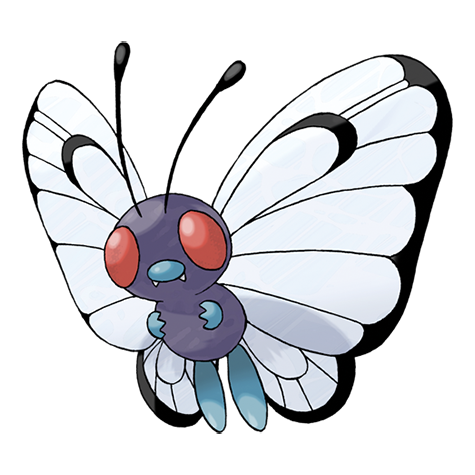 Official Butterfree artwork