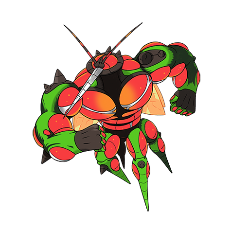 Buzzwole Shiny palette