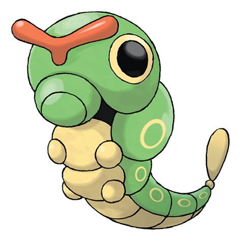 Official Caterpie artwork
