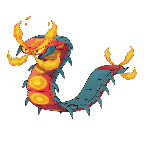Centiskorch Shiny palette
