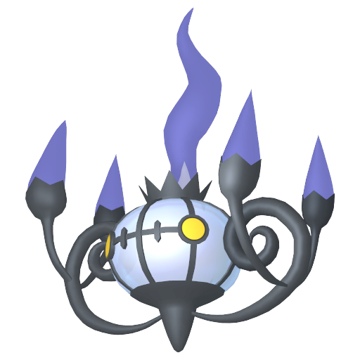 Chandelure HOME render
