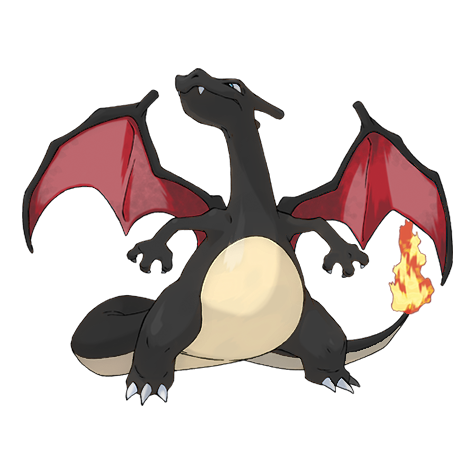 Charizard Shiny palette