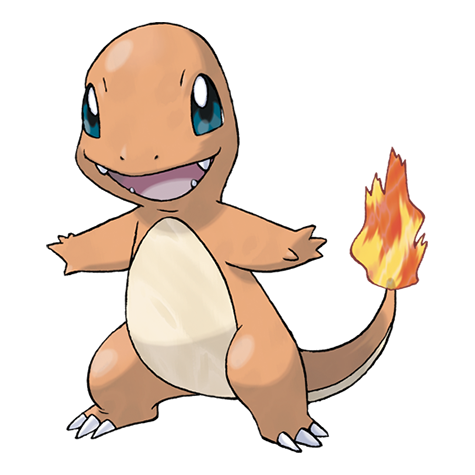 Official Charmander artwork - cute Charmander Pokémon card collector guide