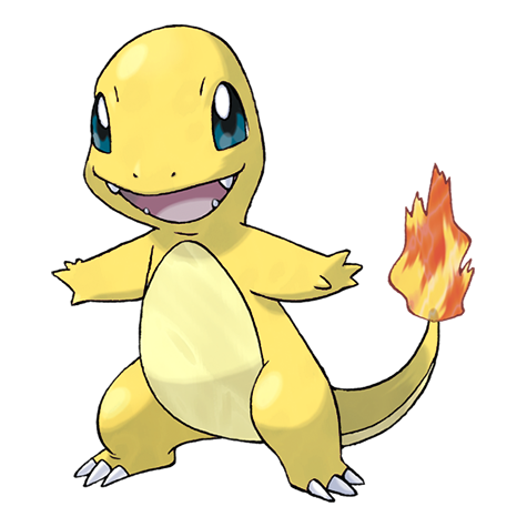 Charmander Shiny palette