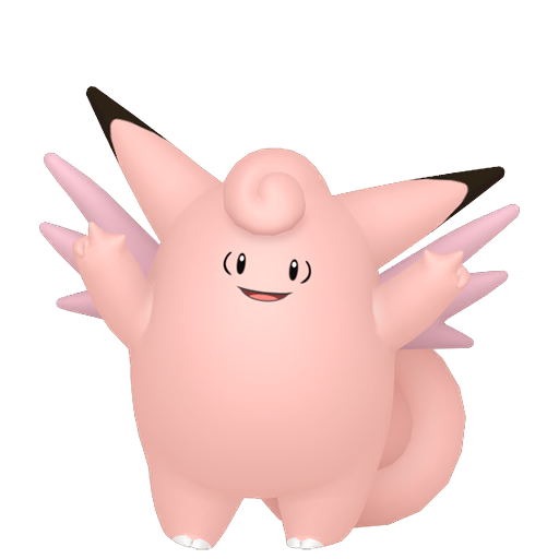 Clefable HOME render