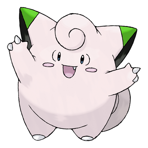 Clefairy Shiny palette