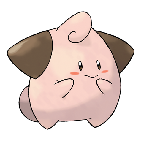 Official Cleffa artwork - cute Cleffa Pokémon card collector guide