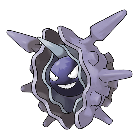 Official Cloyster artwork - cute Cloyster Pokémon card collector guide
