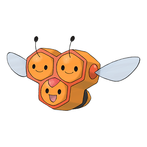 Combee Shiny palette