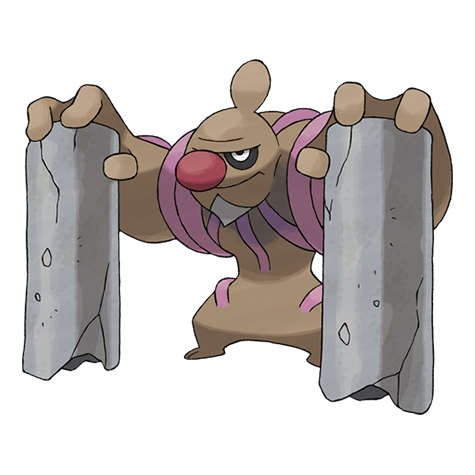 Official Conkeldurr artwork - cute Conkeldurr Pokémon card collector guide