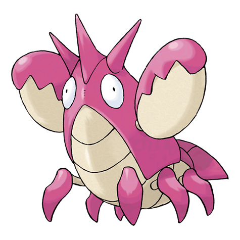 Corphish Shiny palette