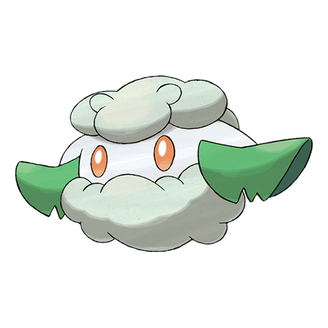 Official Cottonee artwork - cute Cottonee Pokémon card collector guide
