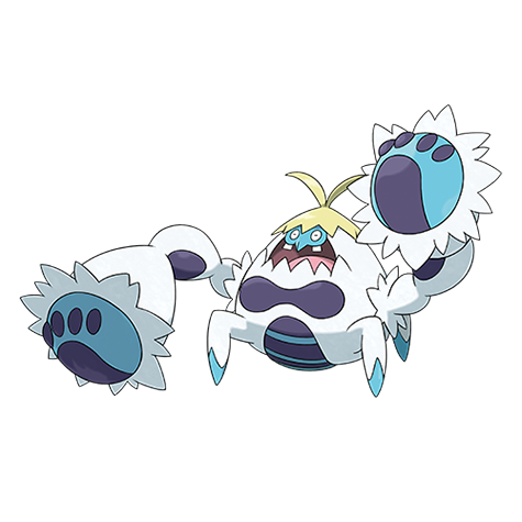 Official Crabominable artwork - cute Crabominable Pokémon card collector guide