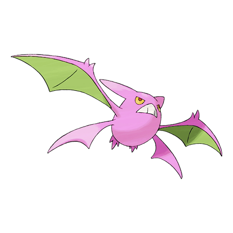 Crobat Shiny palette