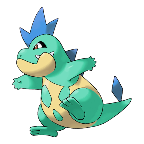 Croconaw Shiny palette