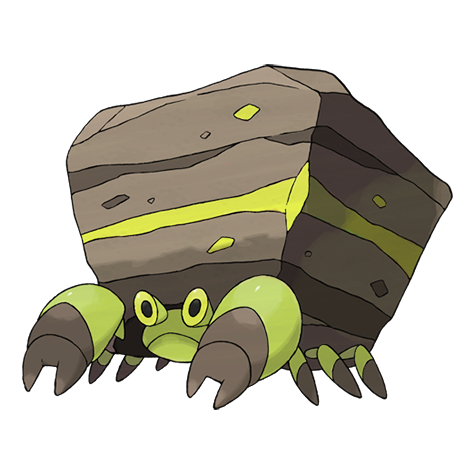Crustle Shiny palette