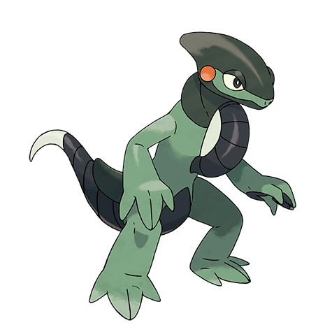 Official Cyclizar artwork - cute Cyclizar Pokémon card collector guide