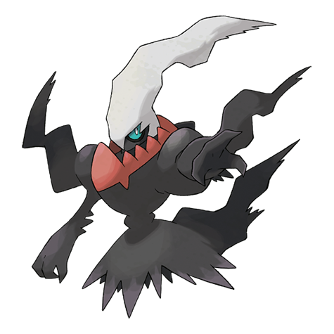 Official Darkrai artwork - cute Darkrai Pokémon card collector guide