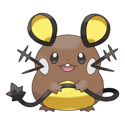 Dedenne Shiny palette