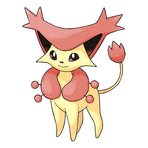 Delcatty Shiny palette