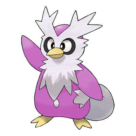 Delibird Shiny palette