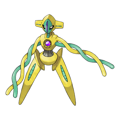 Deoxys Shiny palette