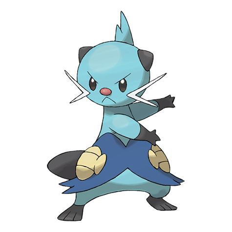 Official Dewott artwork - cute Dewott Pokémon card collector guide