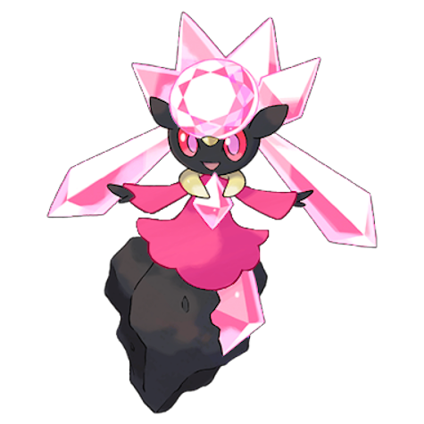 Diancie Shiny palette