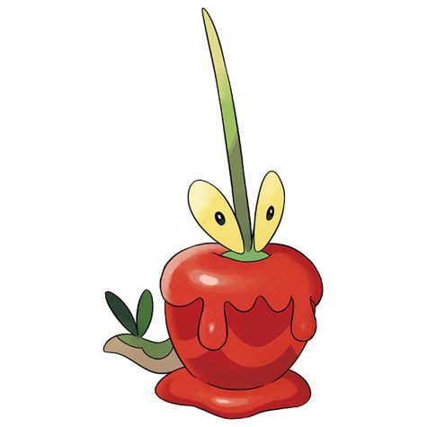 Official Dipplin artwork - cute Dipplin Pokémon card collector guide