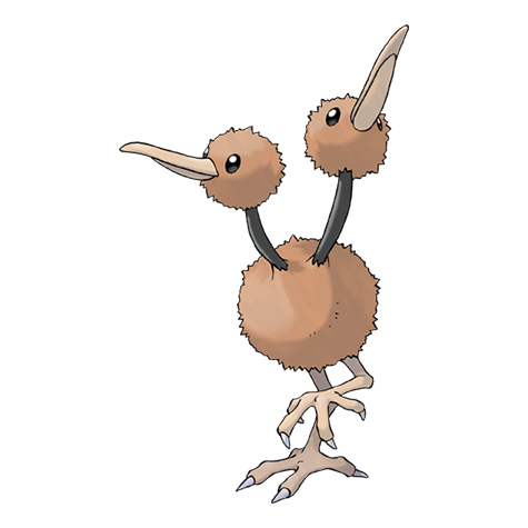 Official Doduo artwork - cute Doduo Pokémon card collector guide