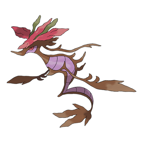 Official Dragalge artwork - cute Dragalge Pokémon card collector guide