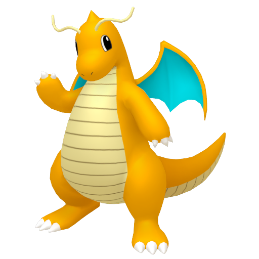 Dragonite HOME render
