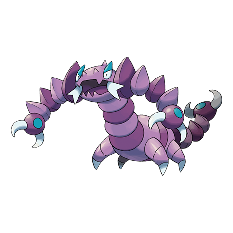 Drapion Official artwork