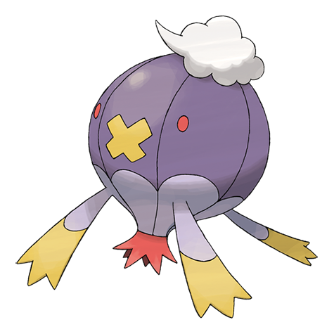 Official Drifblim artwork - cute Drifblim Pokémon card collector guide