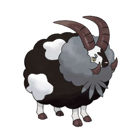 Dubwool Shiny palette
