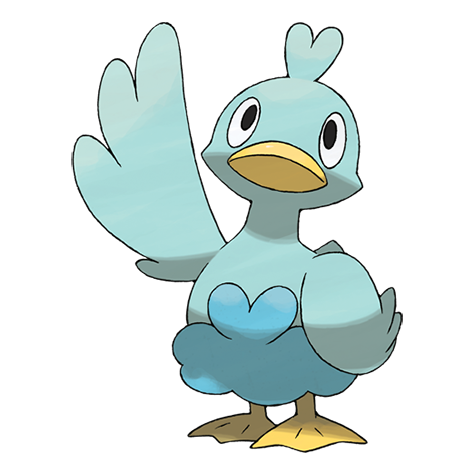 Official Ducklett artwork - cute Ducklett Pokémon card collector guide