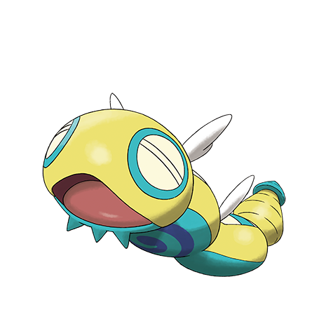 Official Dudunsparce artwork - cute Dudunsparce Pokémon card collector guide