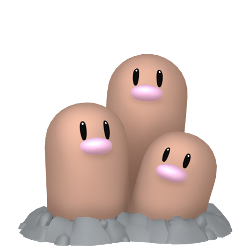 Dugtrio HOME render
