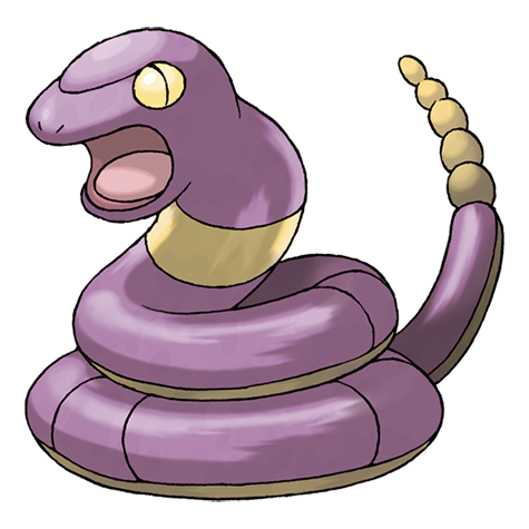 Official Ekans artwork - cute Ekans Pokémon card collector guide