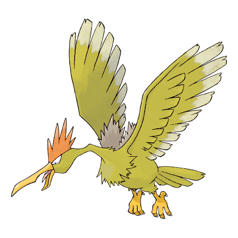 Fearow Shiny palette