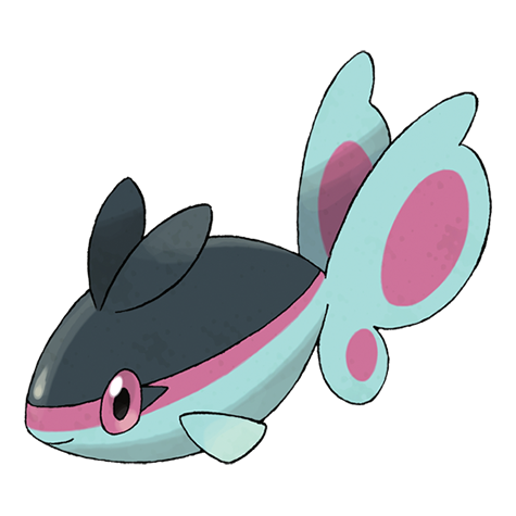 Official Finneon artwork - cute Finneon Pokémon card collector guide