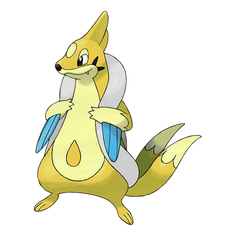 Floatzel Shiny palette