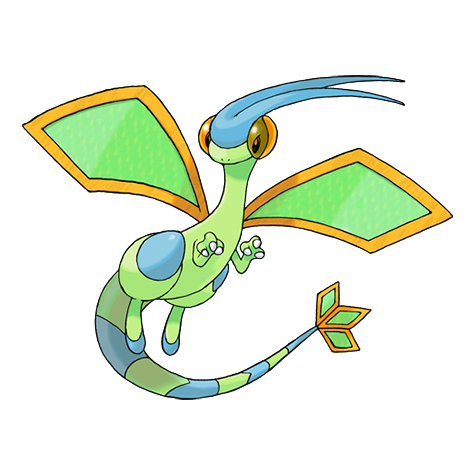Flygon Shiny palette