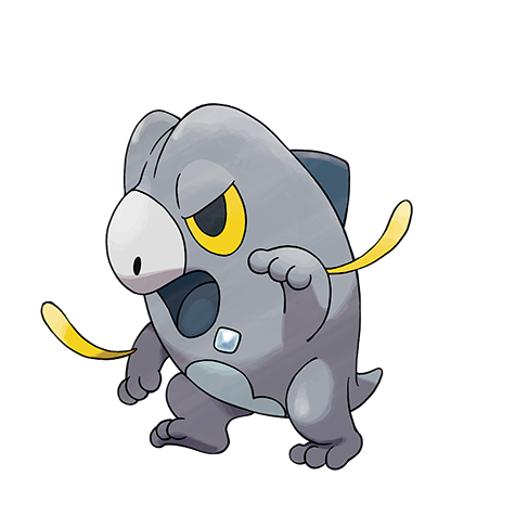 Official Frigibax artwork - cute Frigibax Pokémon card collector guide