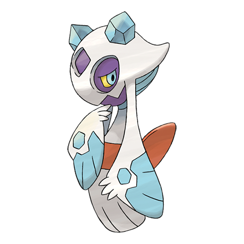 Official Froslass artwork - cute Froslass Pokémon card collector guide